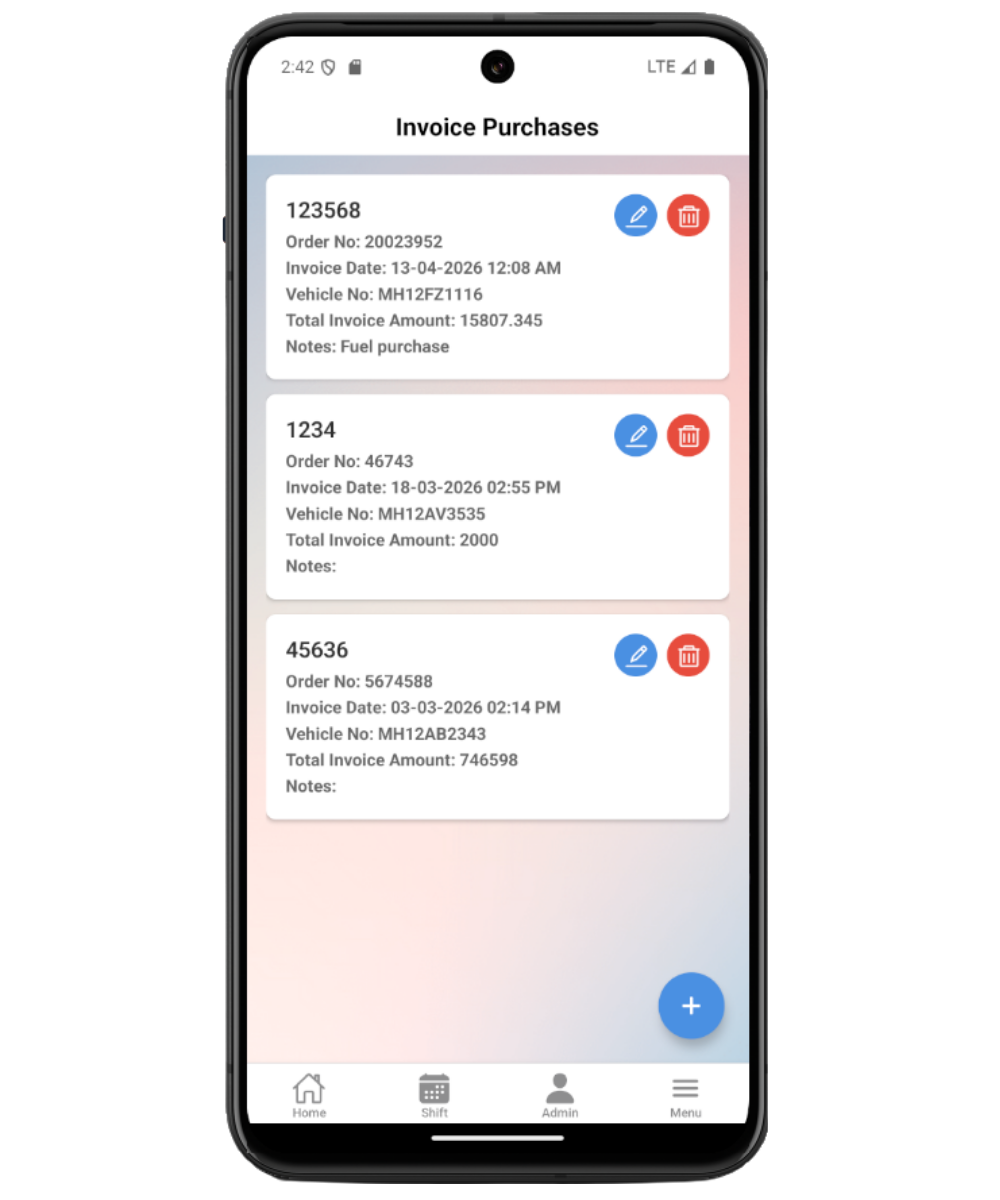 Fuel Purchase Entries thumbnail