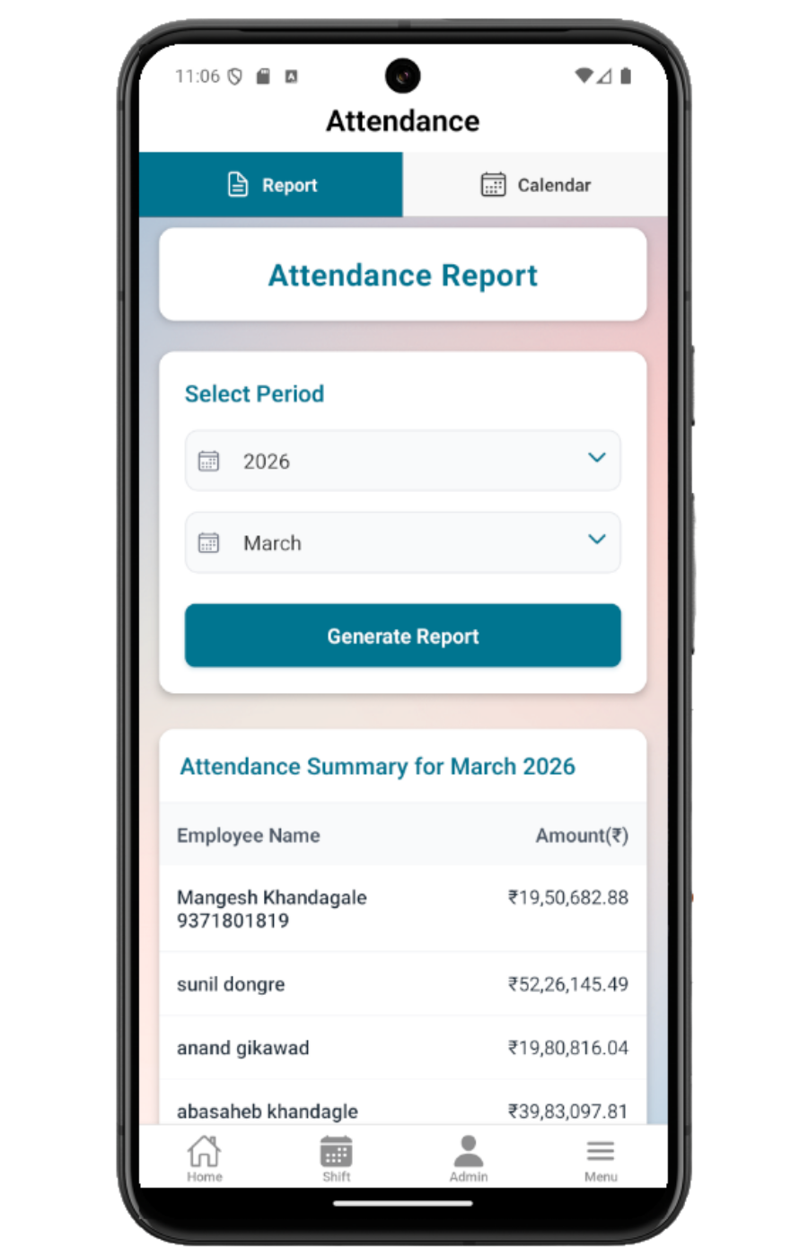 Attendance Report thumbnail